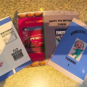 Branded chip packets