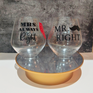 Mr and Mrs Tumbler Set